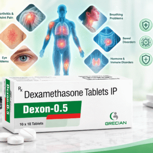 Dexon 0.5 Tablet Dexamethasone 0.5 mg for inflammatory conditions