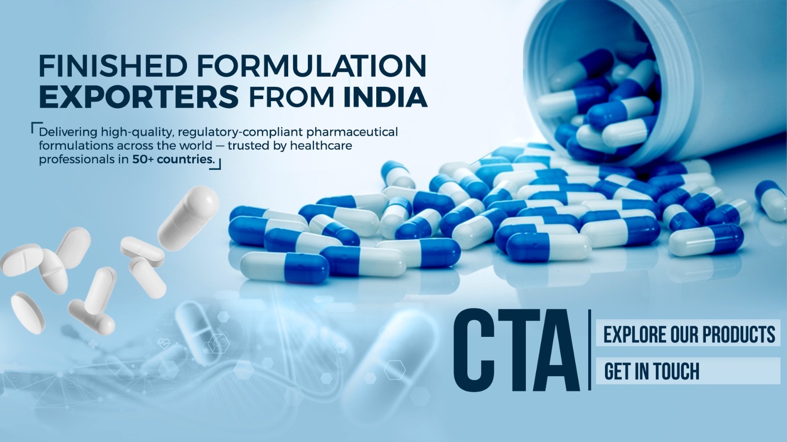 Finished formulation exporters