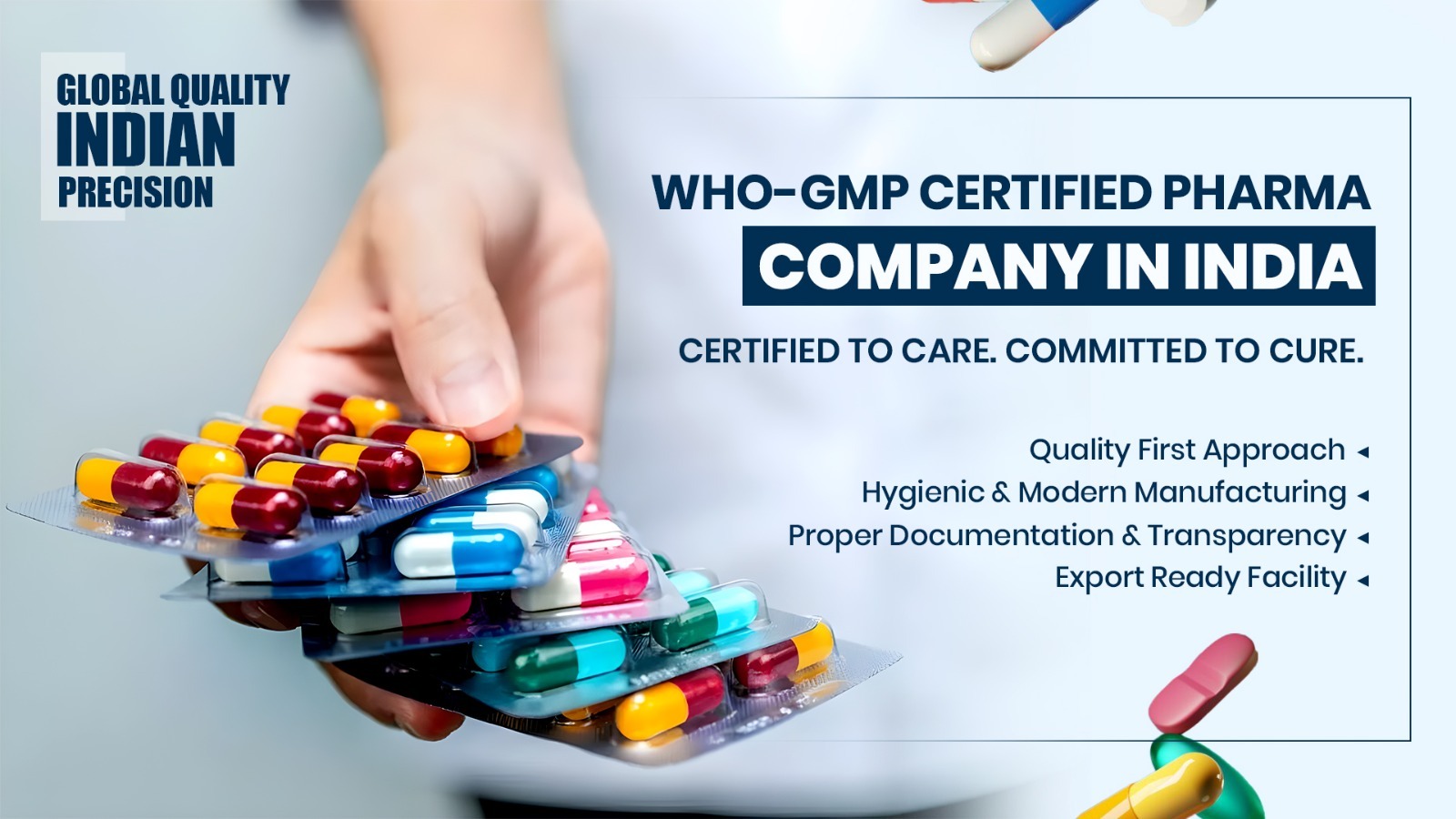 WHO-GMP certified Pharma Company