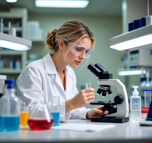 Meczen Biogenics pharmaceutical research laboratory scientists collaborating on quality testing